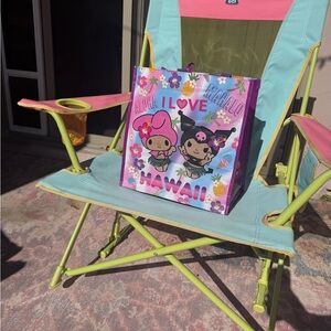 Sanrio my melody and kuromi hello kitty kawaii shopping bag reusable fan merch